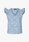 Sleeveless PCBANNA - Μπλούζα - cashmere blue