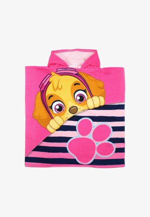 Paw Patrol, PAW PATROL - PONCHO IMPRIMÉ LA PAT' PATROUILLE - Accessoire de plage - fushia