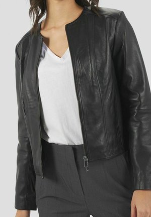 Giacca di pelle - black