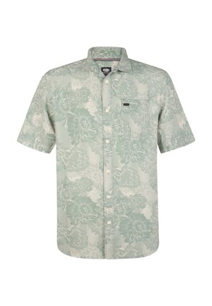 Petrol Industries MEN SHIRT SHORT SLEEVE AOP - Hemd - seashell