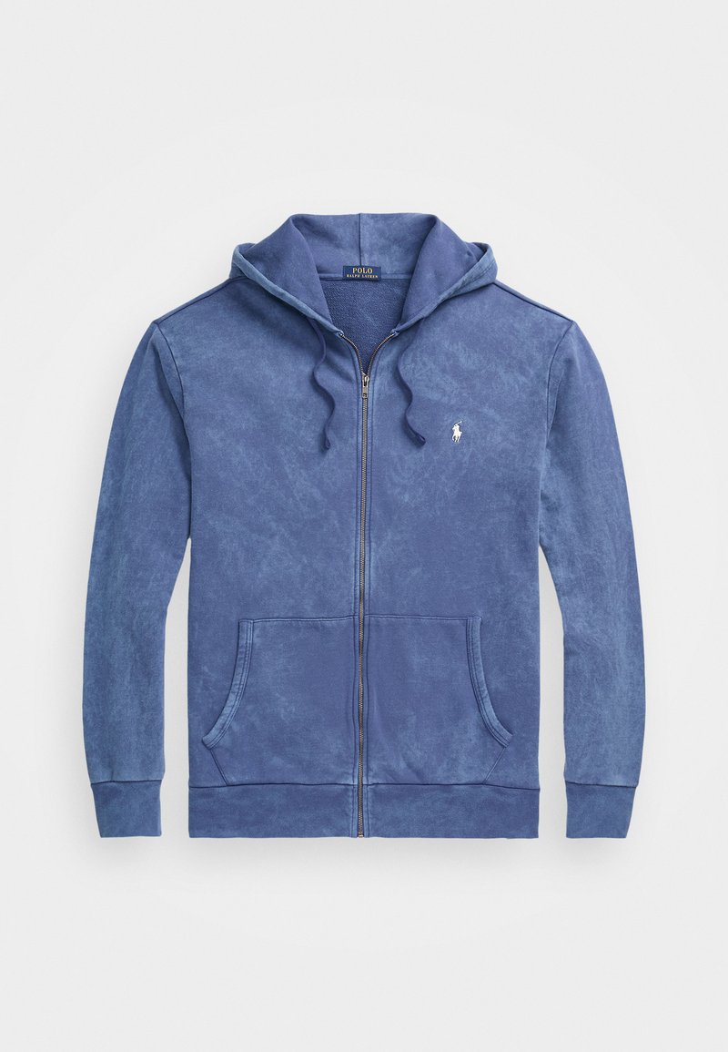 Polo Ralph Lauren Big & Tall LONG SLEEVE - Tröja med dragkedja - light navy