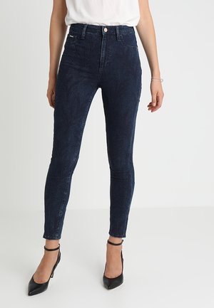 Vaqueros pitillo - dark-blue denim