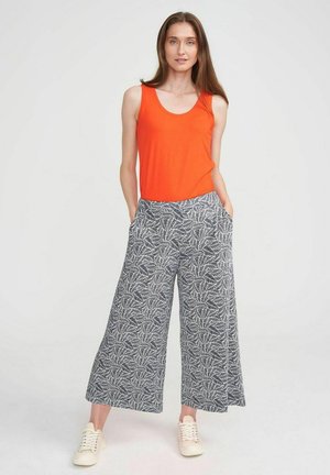 JENNIE  - Trousers - white navy