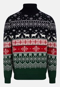 SANTA ROLLNECK REGULAR FIT - Pullover - navy