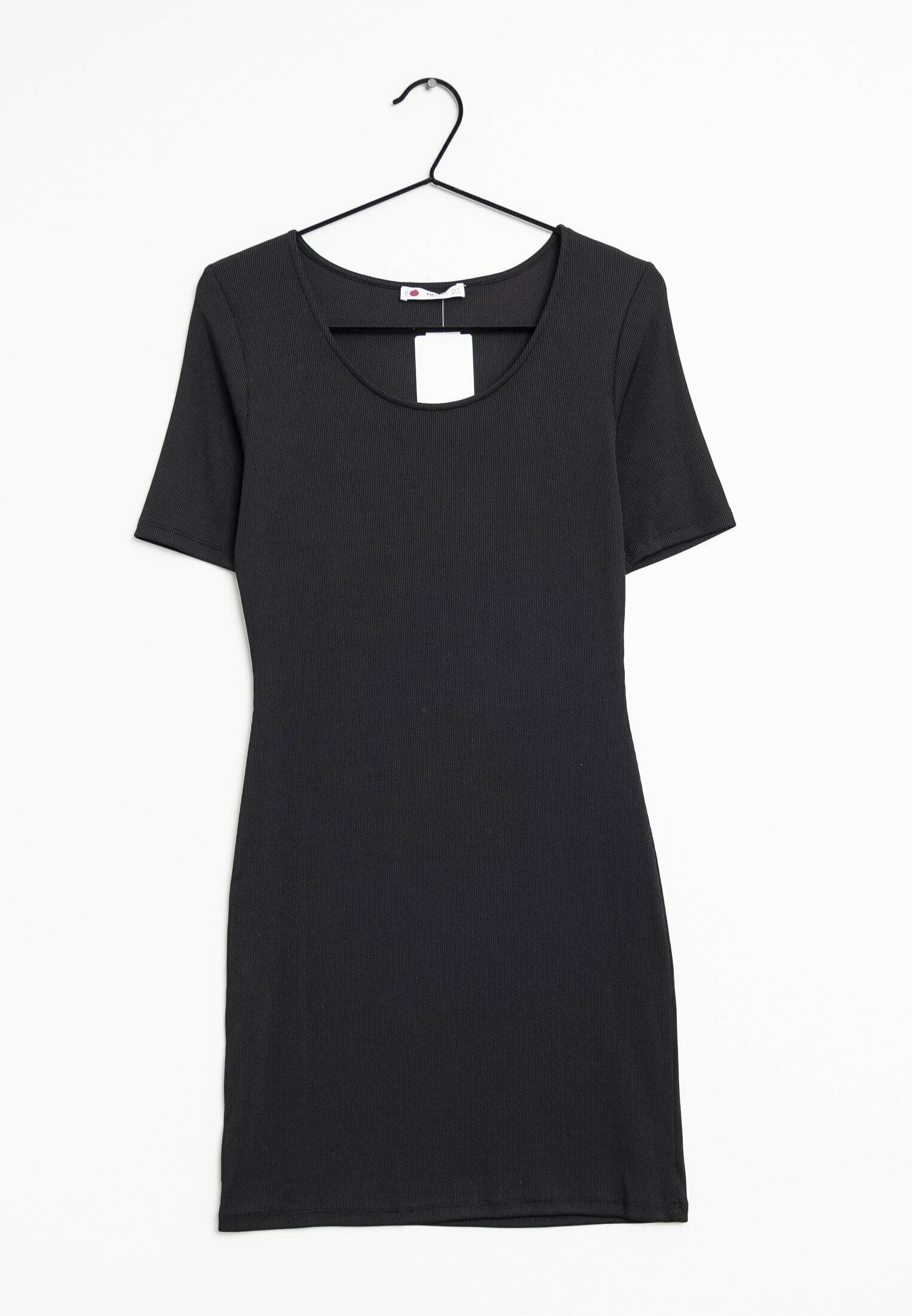 Mango Jersey dress - black - (Pre-owned) - Zalando.ie Mango Jersey dress - black - (Pre-owned) - Zalando.ie