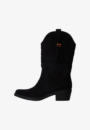 Super Mode, BOTTES À ZIP SUPER MODE BESTELLE - Cowboy- / bikerstøvlette - noir