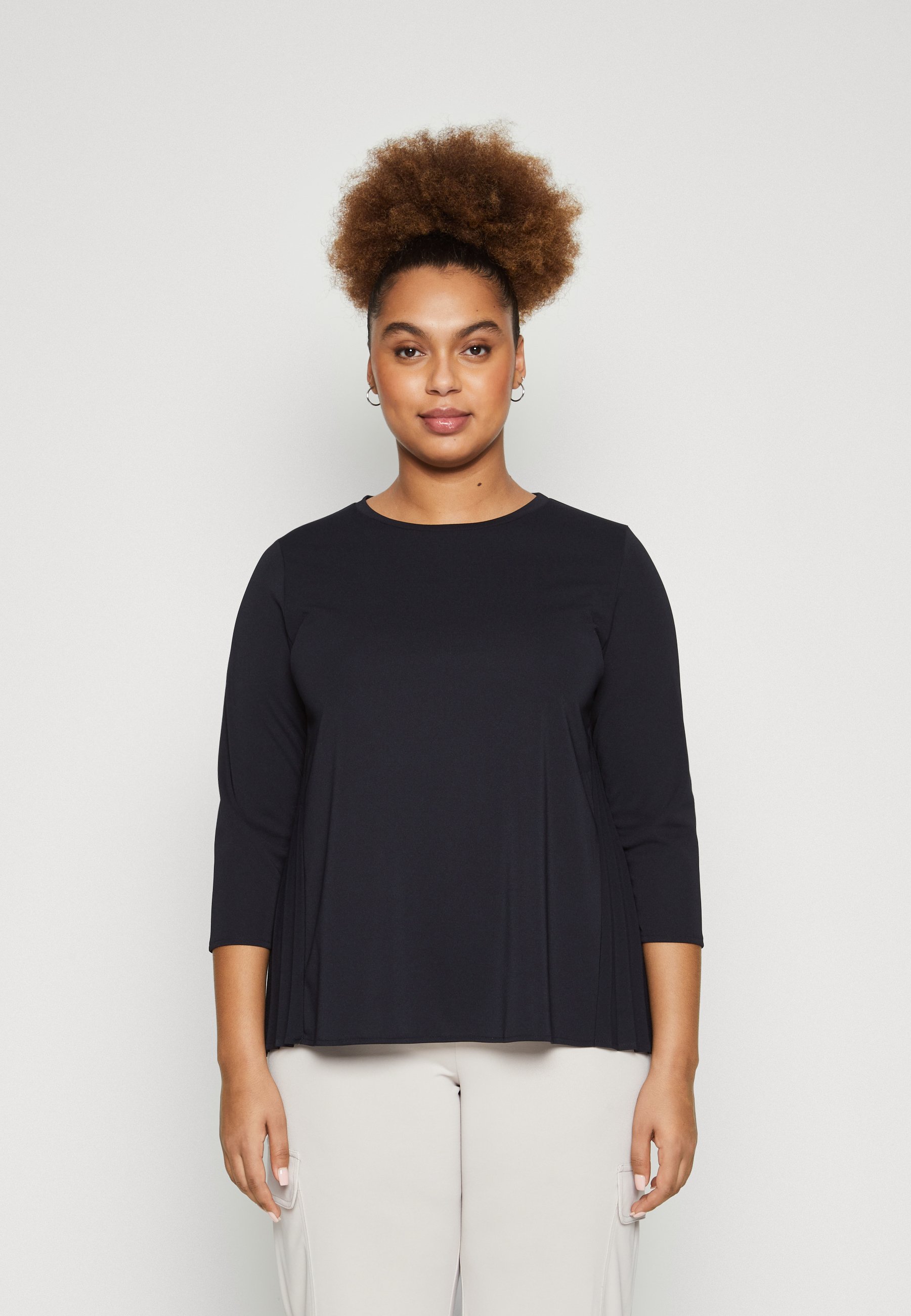 Persona by Marina Rinaldi ARMONIA Maglietta a manica lunga blu marino blu Zalando