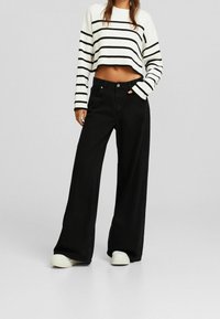 Bershka Stickad tröja - beige