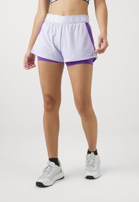 Under Armour PLAY UP SHORTS - Sporta šorti - salt purple/lavish/white