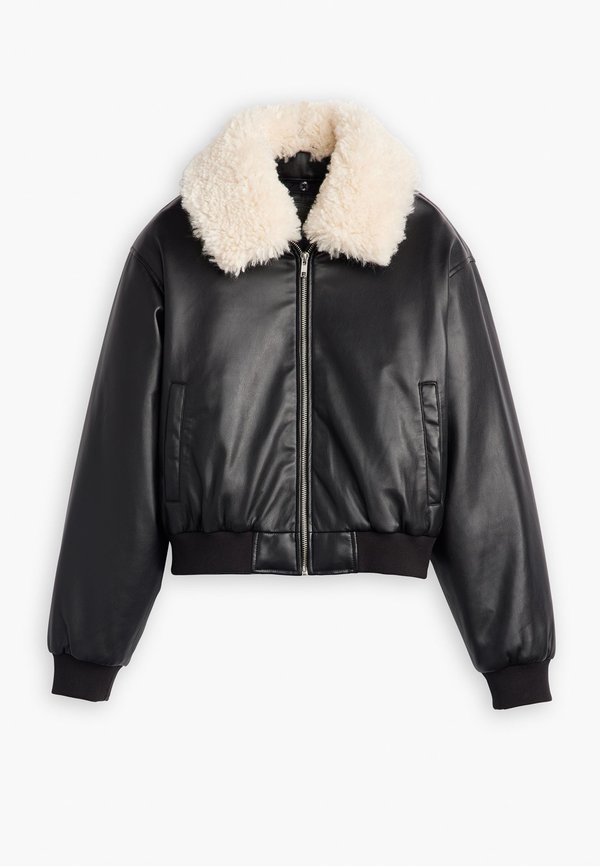 HARPER HERITAGE JACKET - Faux leather jacket - caviar2