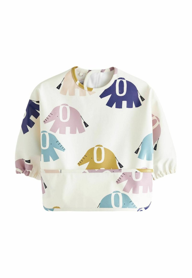Next WEANING AND FEEDING SLEEVED - Bavoir - cream elephant