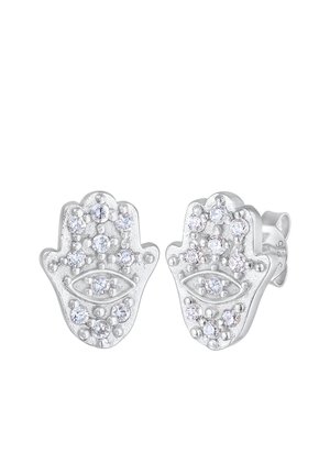 Elli HAMSA HAND SYMBOL - Pendientes - silber