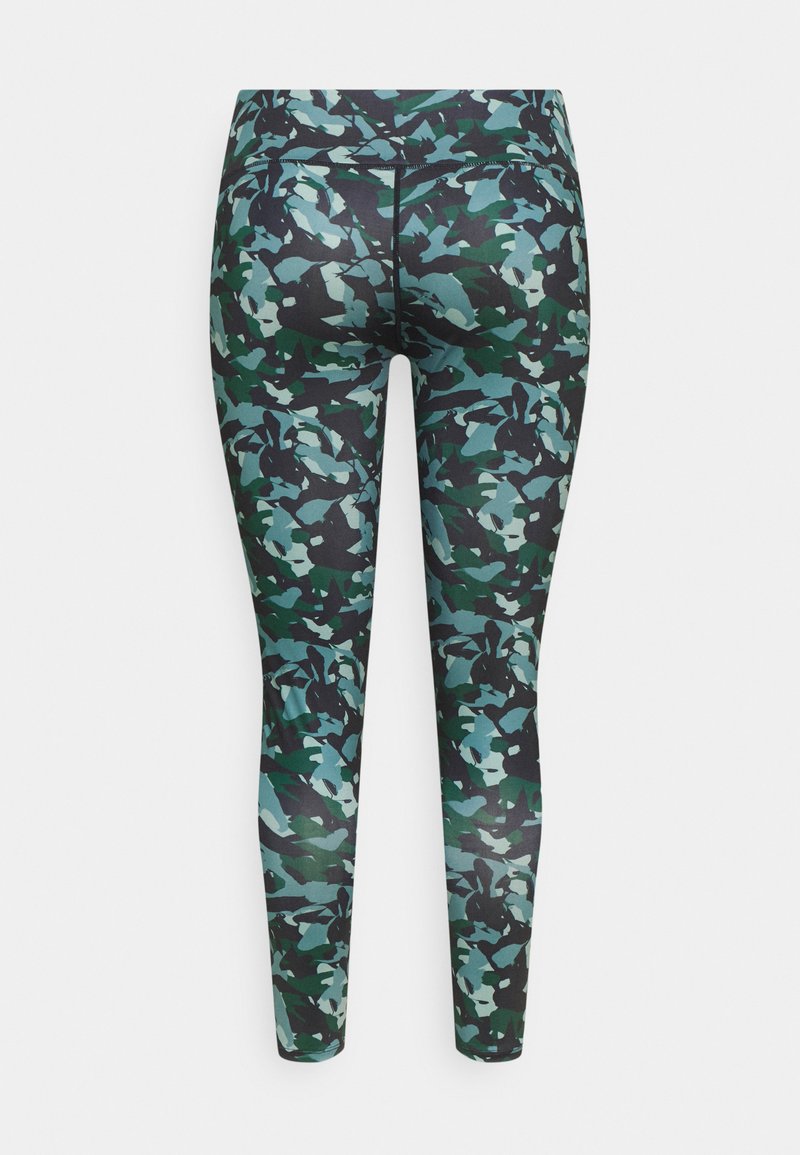 Damen Sportbekleidung | South Beach CURVE HIGHWAIST LEGGING Tights green/grün - DH40301 Damen Sportbekleidung | South Beach CURVE HIGHWAIST LEGGING Tights green/grün - DH40301