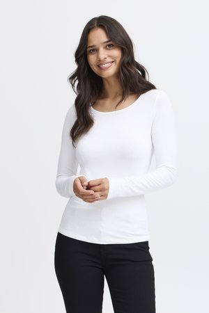 Fransa FRKasic - Långärmad tröja - white