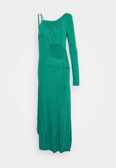 Farm Rio ONE SHOULDER MIDI DRESS - Cocktail φόρεμα / Φόρεμα για πάρτι - emerald