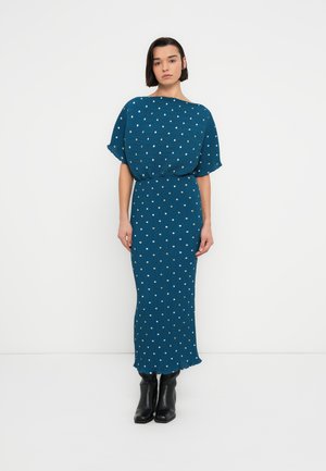 PLISSE TILLY DRESS - Koktélruha / Partiruha - teal