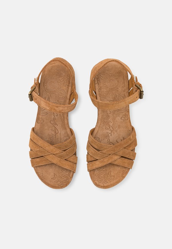 VERA - Platform sandals - bark3