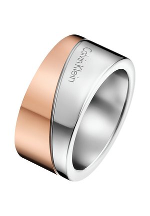 Calvin Klein HOOK - Ring - silver-coloured/rosegold-coloured