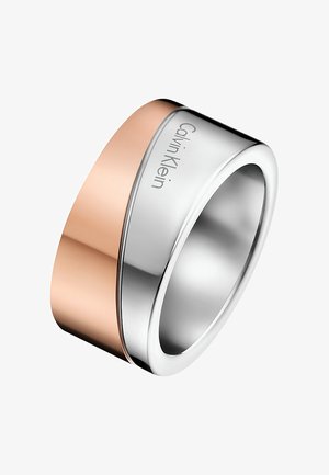 Calvin Klein, HOOK - Ring - silver-coloured/rosegold-coloured