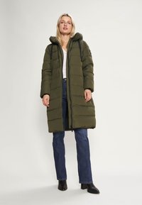 Mos Mosh NOVA COAT - Donsjas - forest night