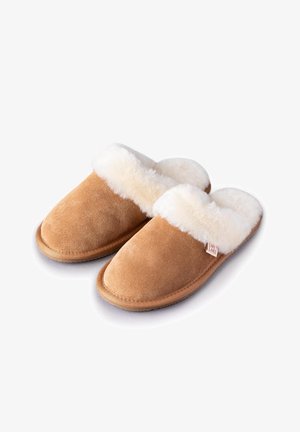 Lakeland Leather Mules - tan