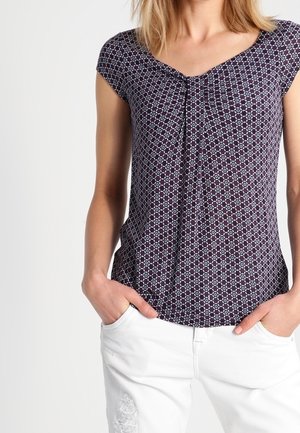 T-Shirt print - bordeaux