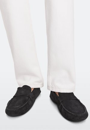 Massimo Dutti, Mocassini - mottled dark blue
