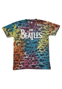 Paradiso Clothing THE BEATLES DROP T BAND LOGO DIP DYE - Print T-shirt - grey