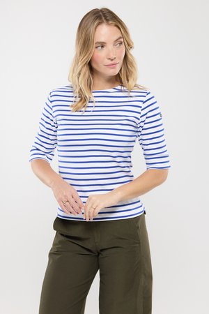 MARINIÈRE STRIPE 3/4 T-SHIRT - Bluzka z długim rękawem