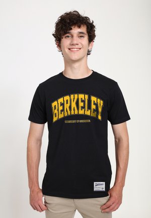 Henry Tiger BERKELEY UNIVERSITY OF CALIFORNIA ARCH - Triko s potiskem - black