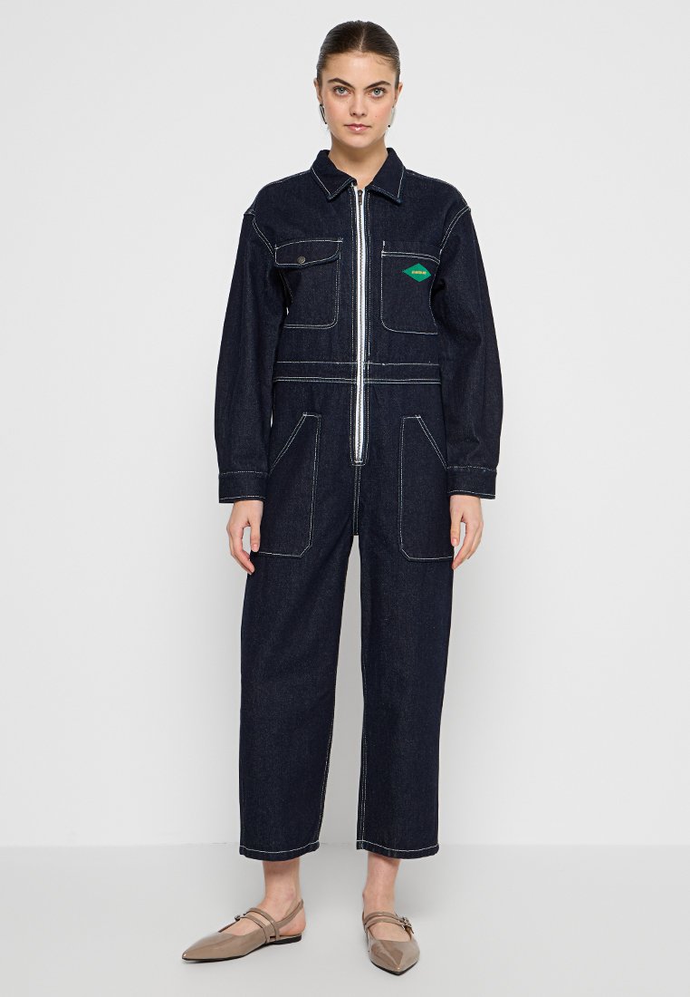 American vintage Jumpsuit donkerblauw