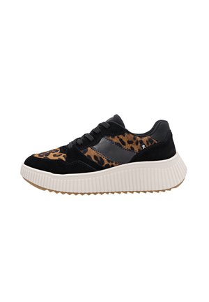 Chaussures à lacets - schwarz