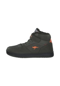 KangaROOS BOUND MID - Veterboots - military green flame