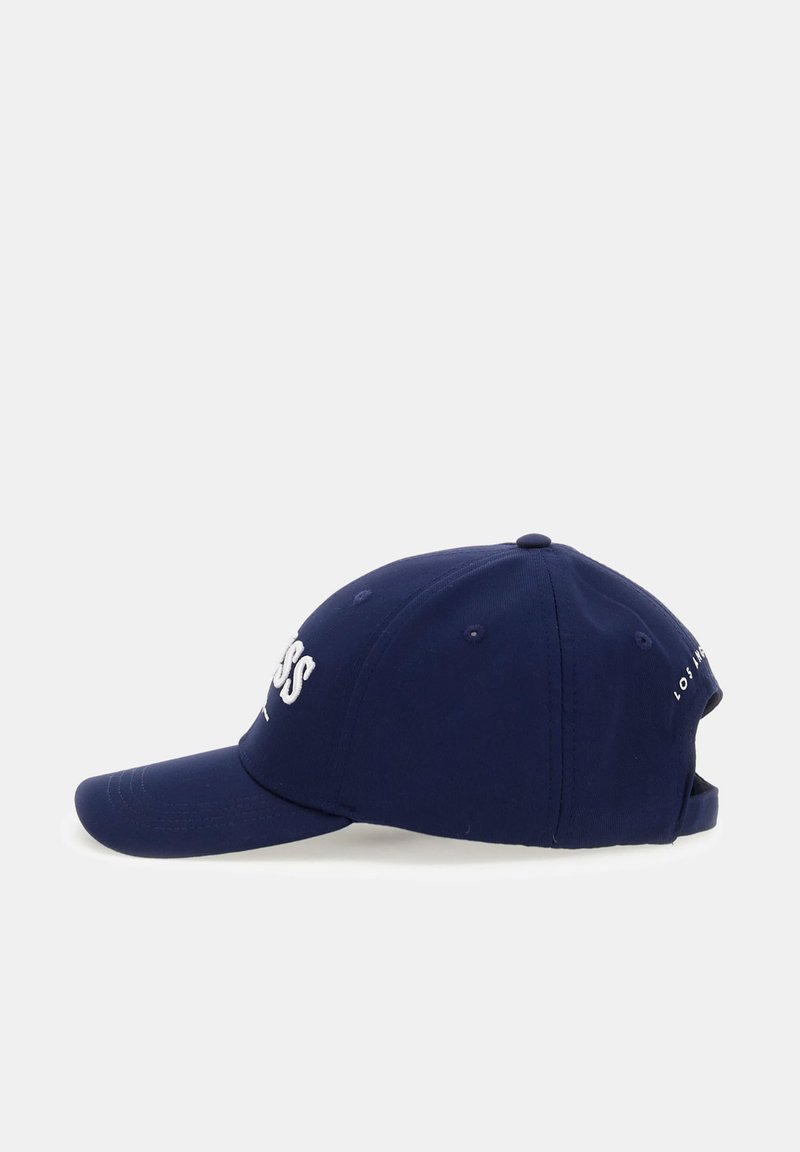 Guess Navy Baseball Cap with White Embroidered Logo GUESS® Front logo Baseball Cap Men main image 4