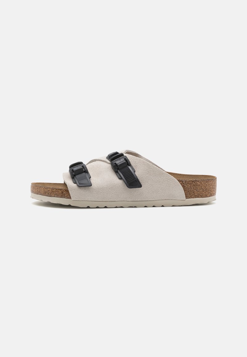 Birkenstock ZÜRICH TECH REGULAR UNISEX - Σανδάλια - antique white