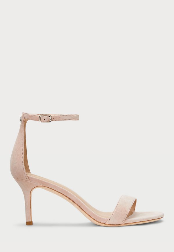 ALLIE MID HEEL SUEDE SANDAL - Sandals - sunrise blush