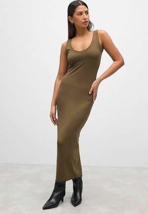 REGULAR FIT  - Maxi šaty - green khaki