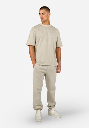 LOGO TEE - T-shirts - vintage beige