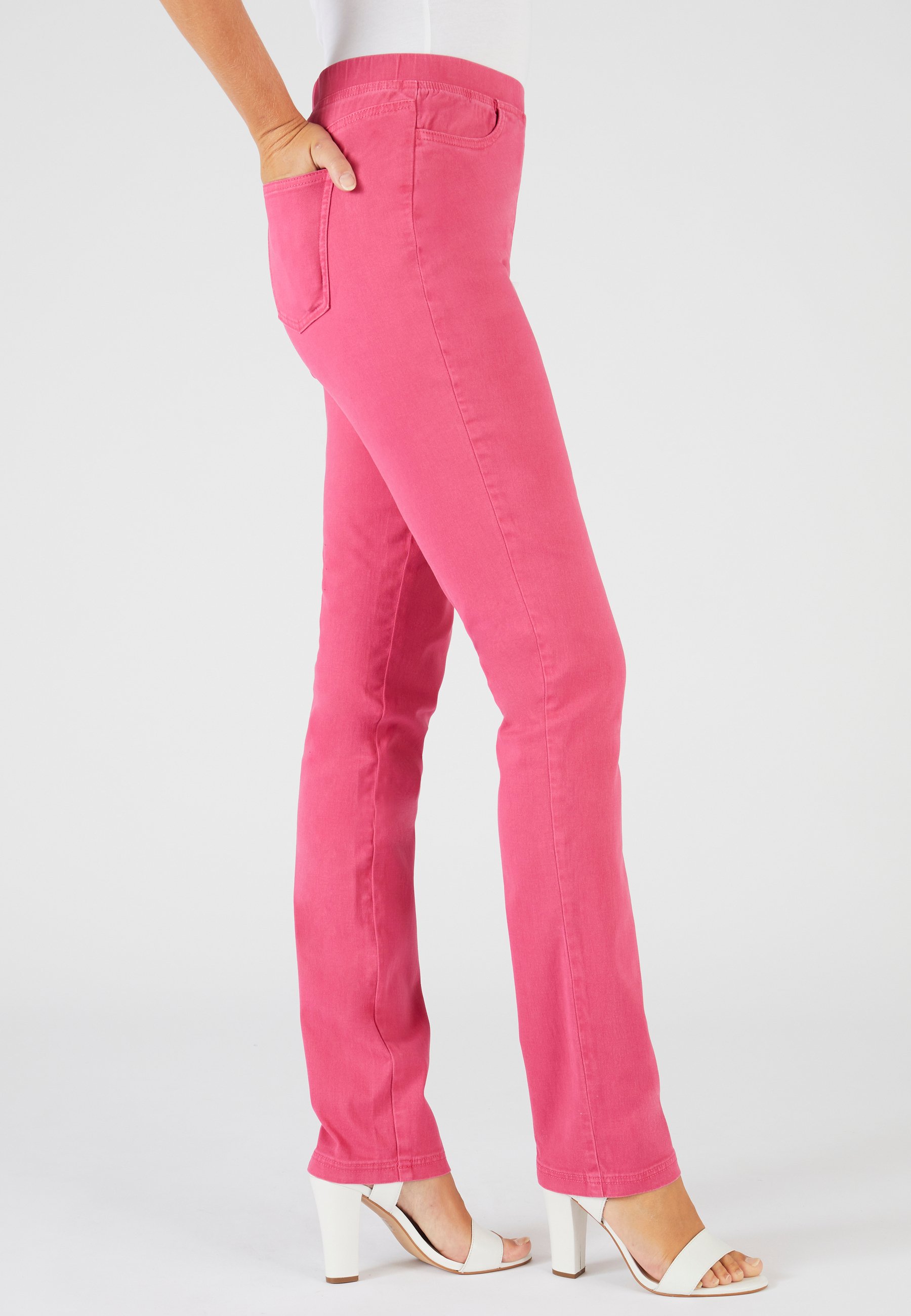 Damart GABARDINE EXTENSIBLE - Jegging - framboise/rose - ZALANDO.FR
