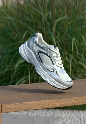 Sneakers - silver-coloured