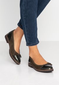 Marco Tozzi Ballerines - khaki