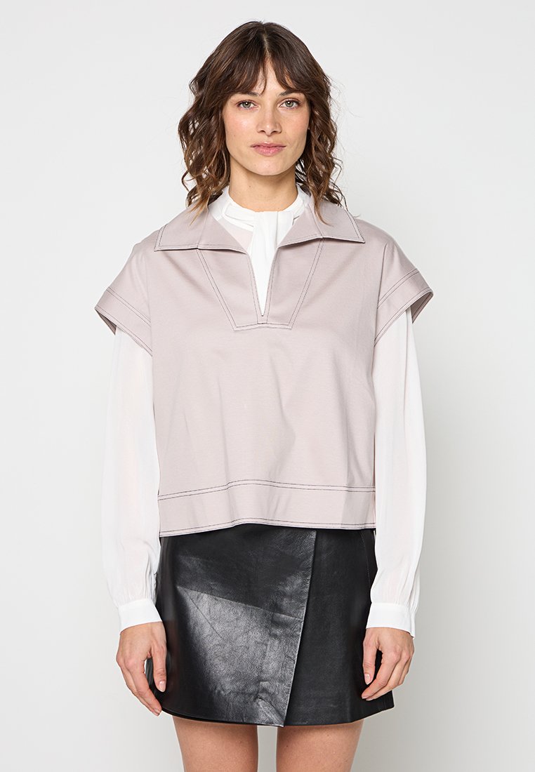 MAX&Co. Blouse lichtgrijs