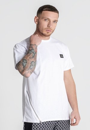 ZIPPER TEE - T-Shirt basic - white