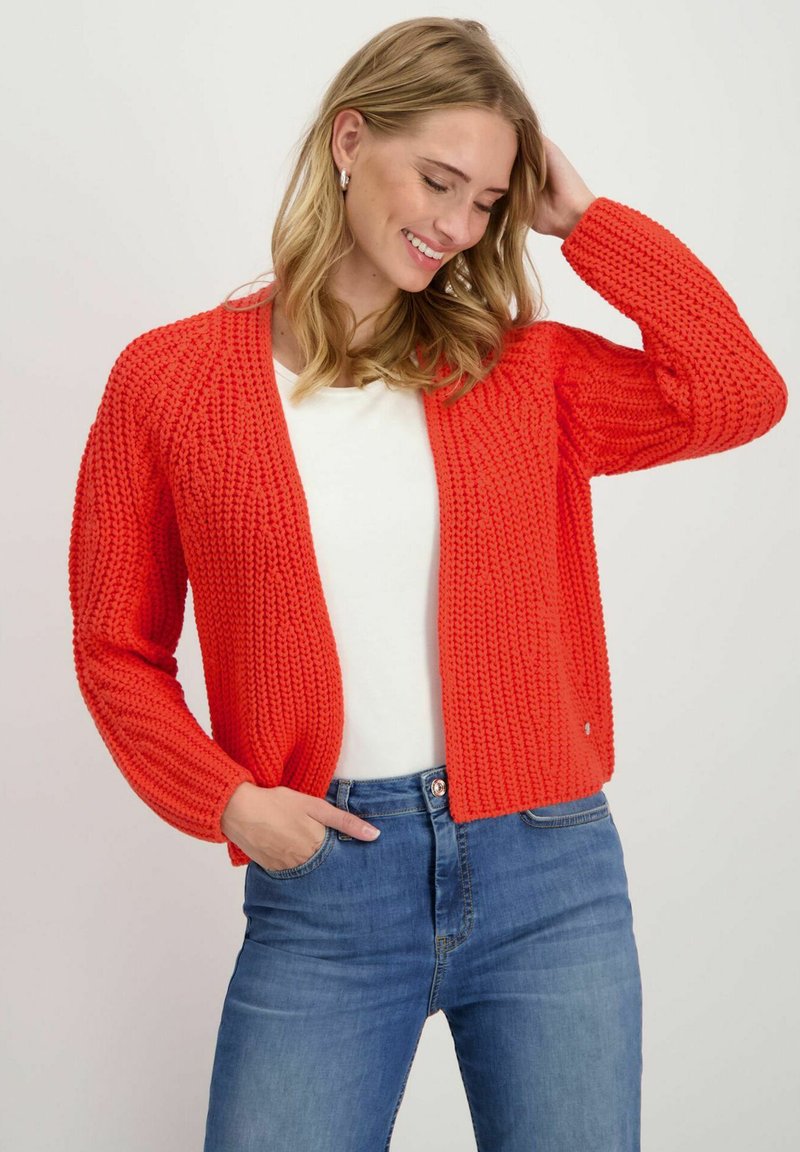 Monari Strickjacke - bright coral