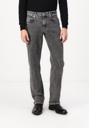 Jean droit - washed black