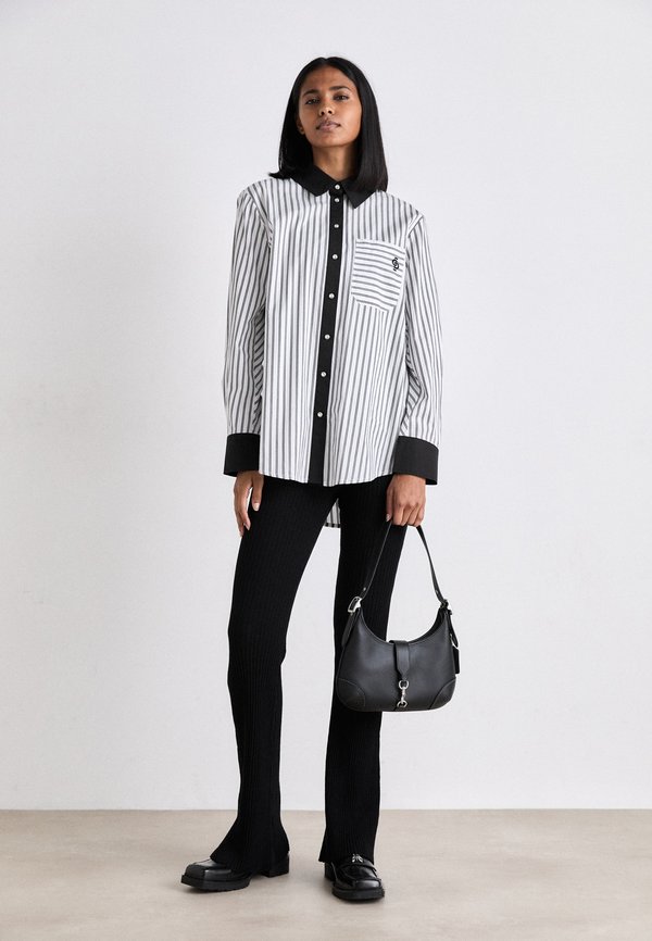 BRENDA - Button-down blouse - noir4