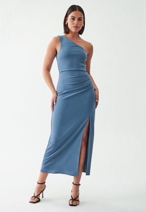 HAZLE MIDI - Maxi-jurk - steel blue