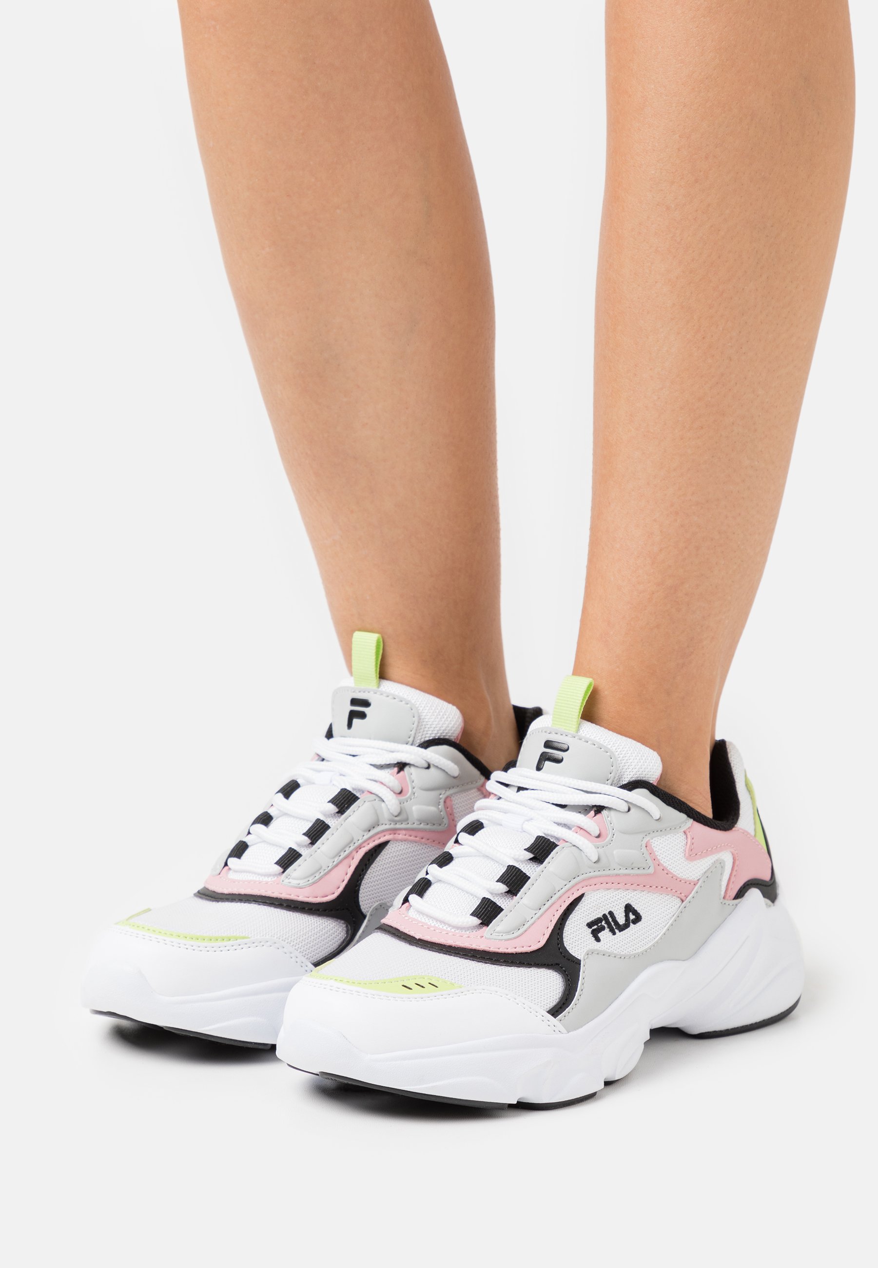 Fila COLLENE CB Pink / White - Fast delivery | Spartoo Europe ! - Shoes Low  top trainers Women 56,00 €