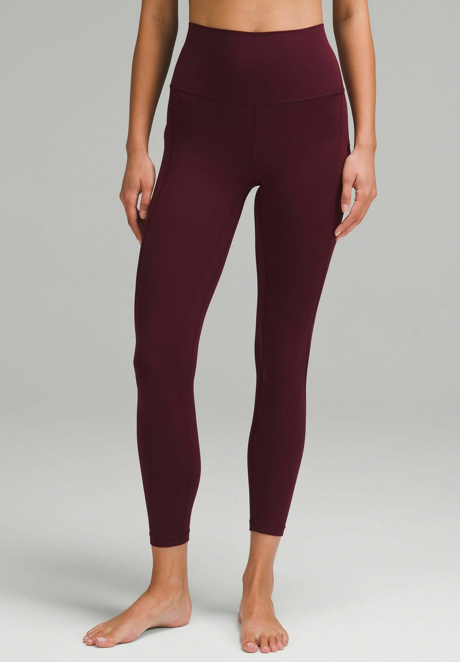 lululemon ALIGN™ HR PANT POCKETS 64CM - Leggings - garnet/bordeaux - Zalando