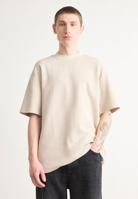 HUGO - NUWAFFLE - Basic T-shirt - open white Thumbnail Image 1